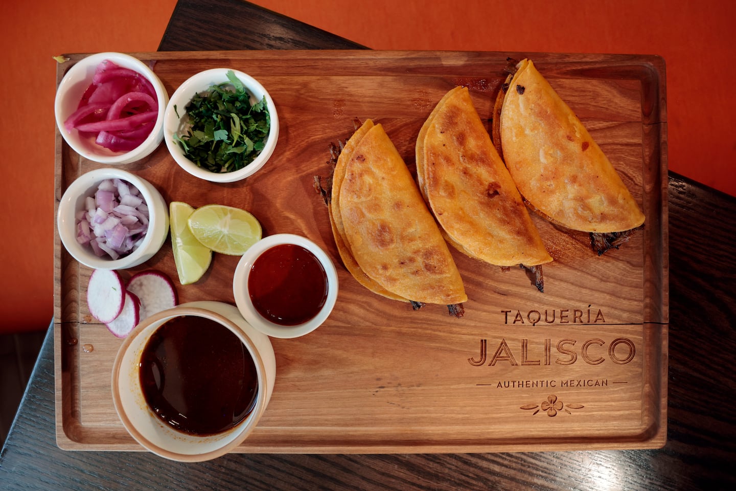 Taqueria Jalisco is deservedly known for its birria tacos.