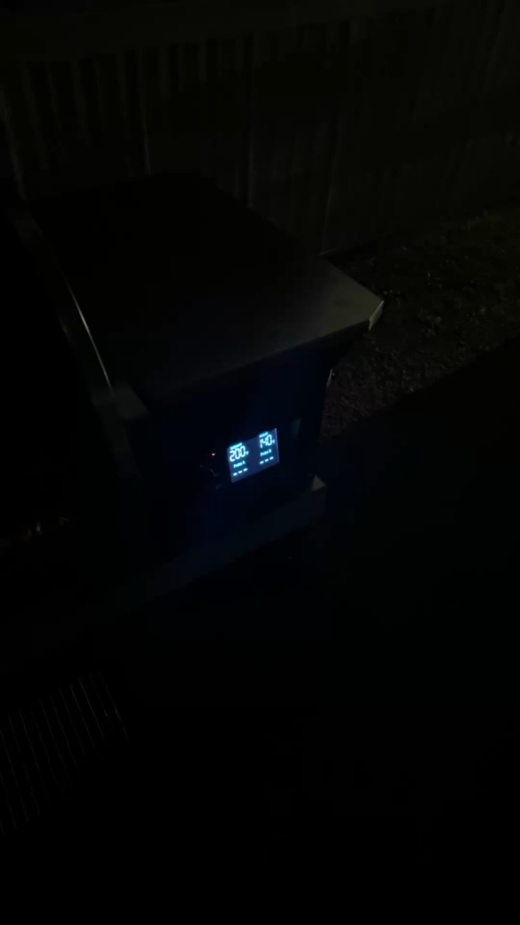 Is this normal to see when starting up my recteq? First cook so need to know if its ok.