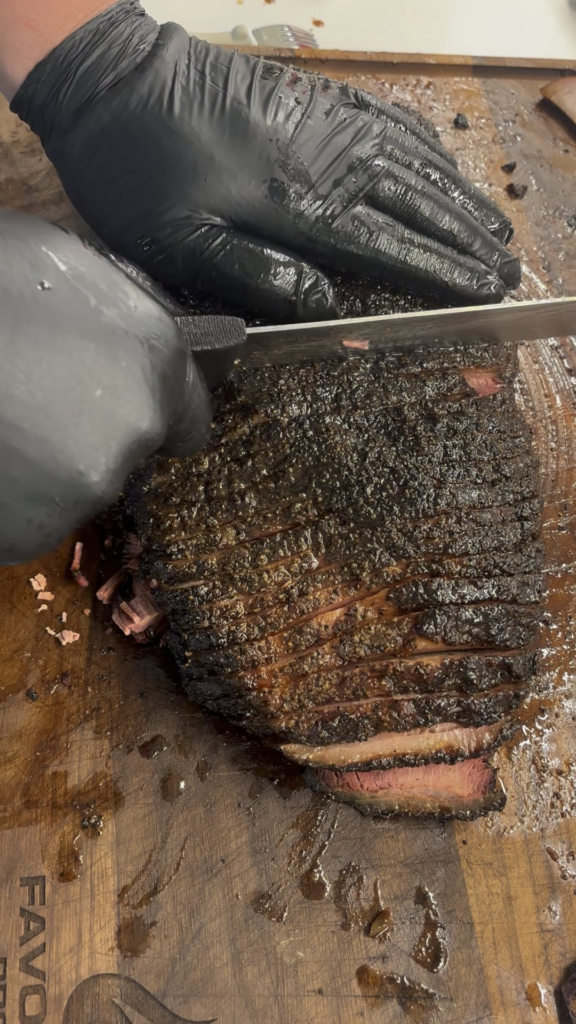 Brisket slice from the archives