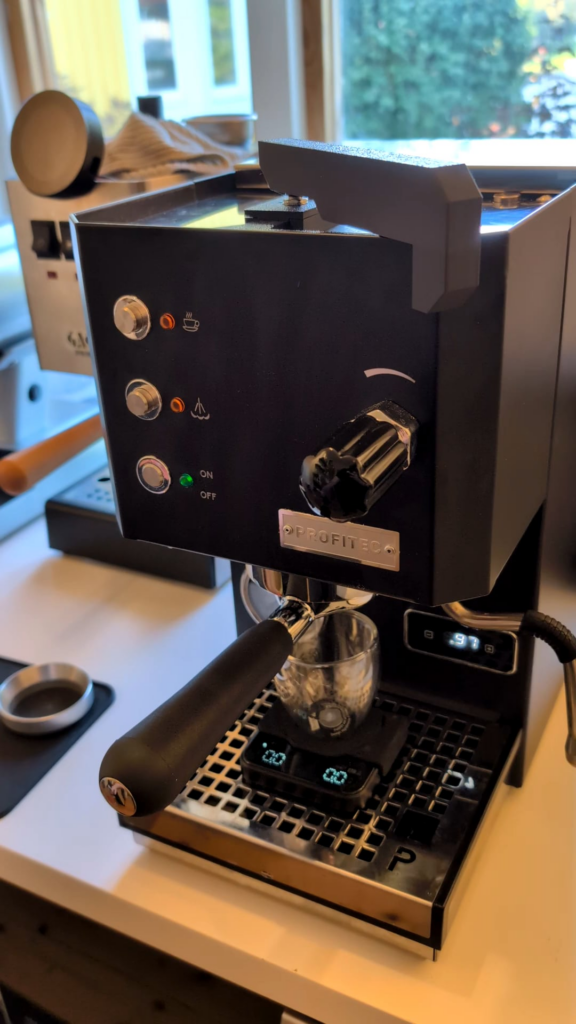 I put a gear pump in my Profitec Go