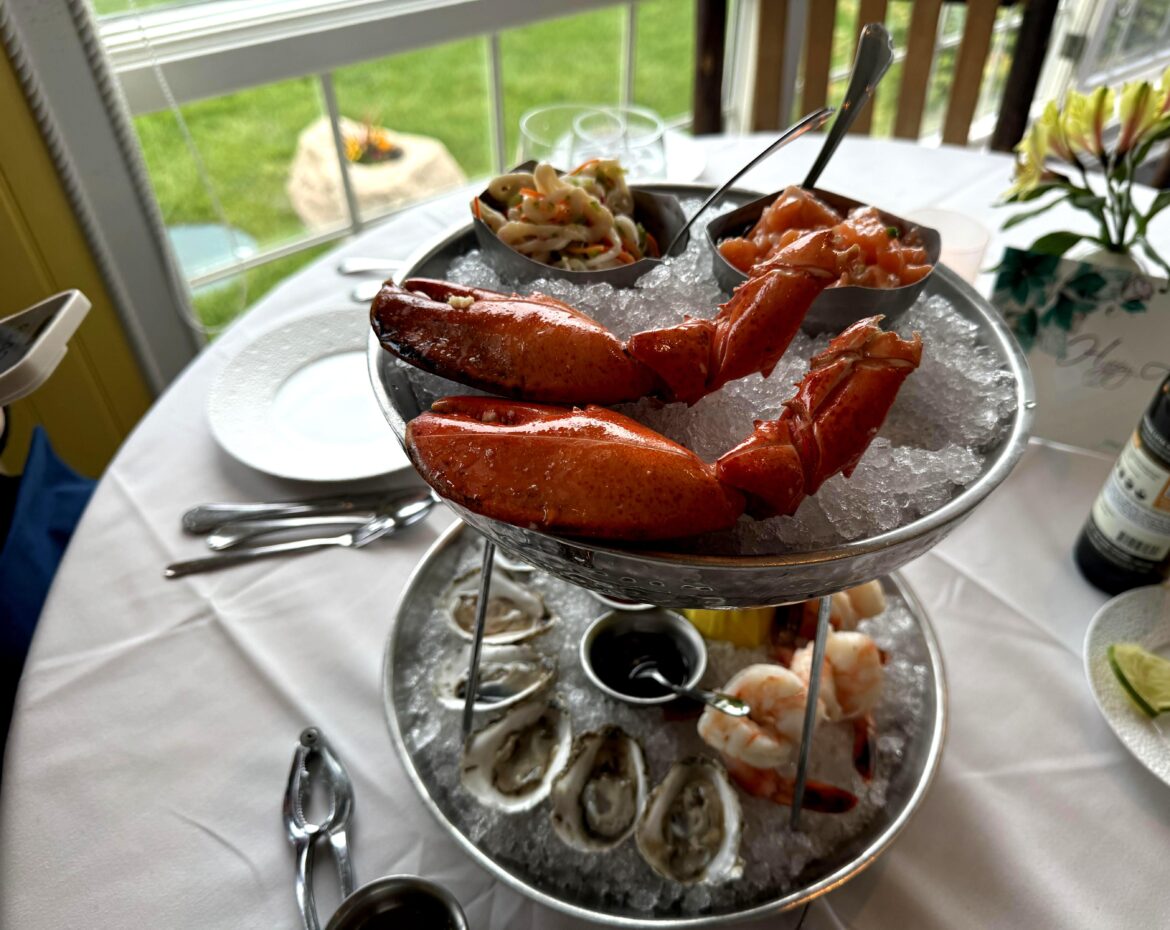 The menu said it was for four people.