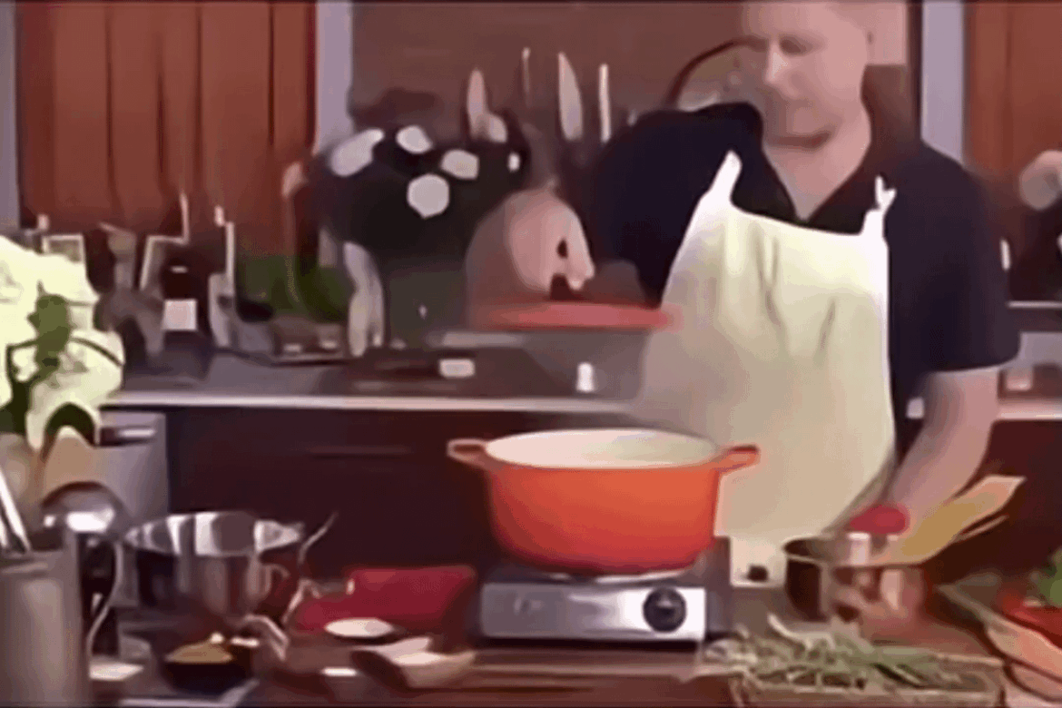 Actual kitchen conversation be like