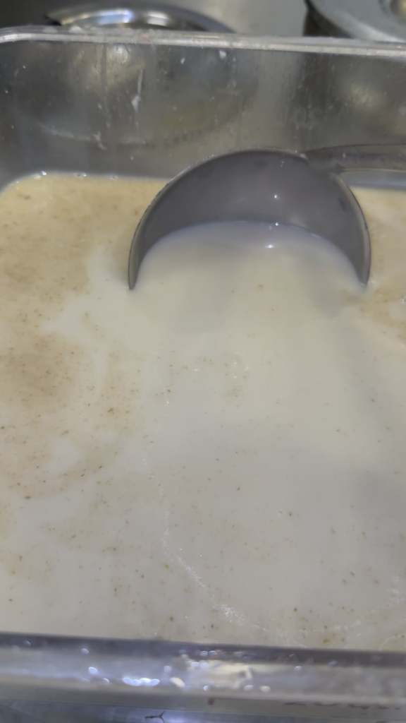 Just finished this tonkotsu broth! How’s it look?