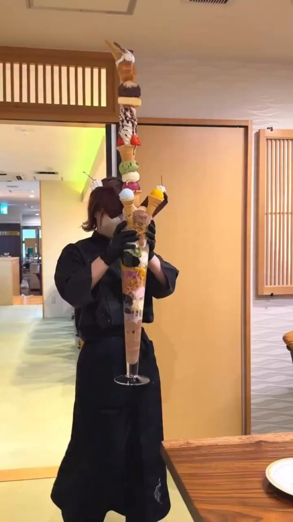 I just wanted ice cream.