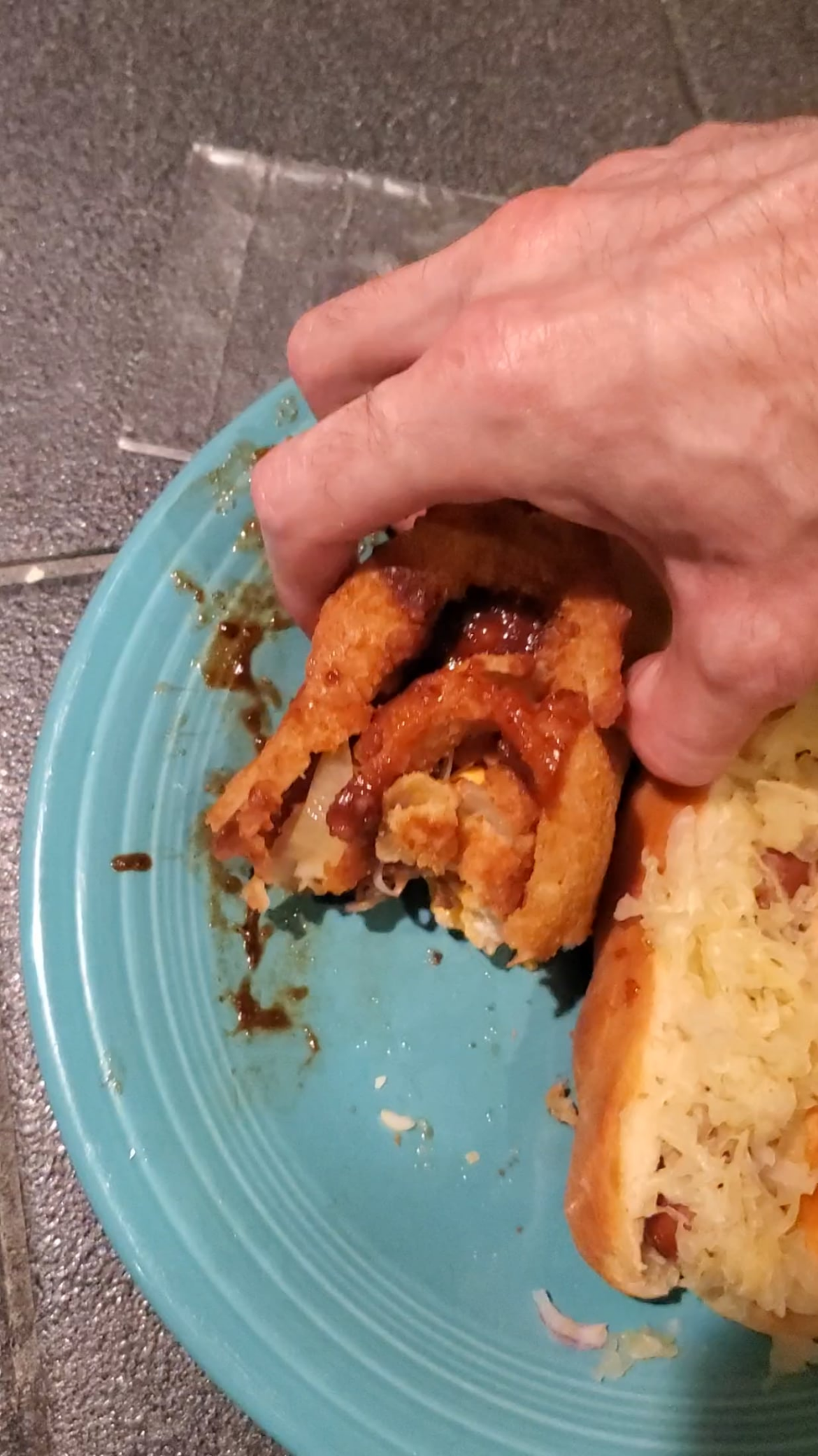 I don't remember recording this