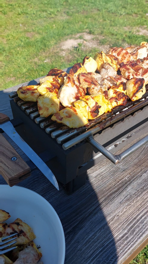 Chicken cookout, it was nice.