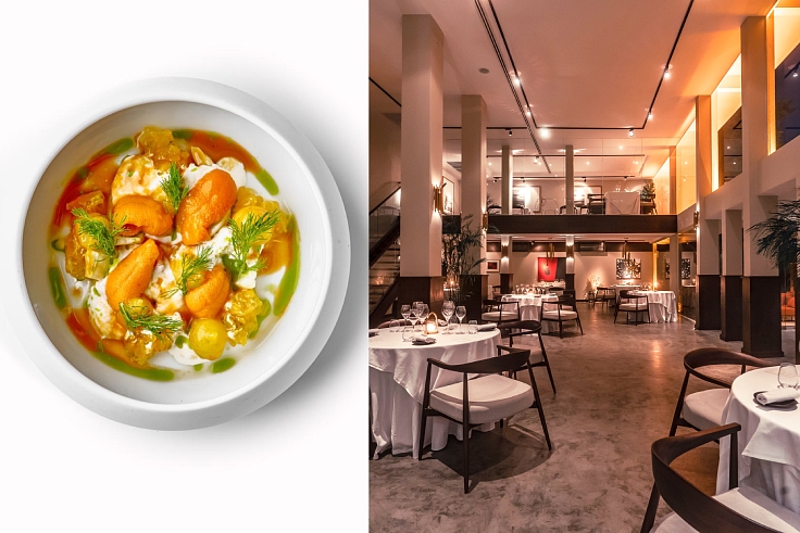 A beautifully plated Italian classic reimagined—Chef Martena’s modern twist on tradition. (© Clara)