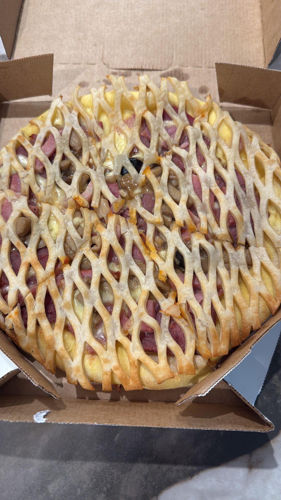 Beef Wellington Pizza I had the other night