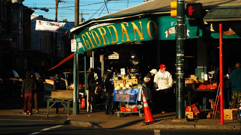 Philadlephia's Italian Market neighborhood