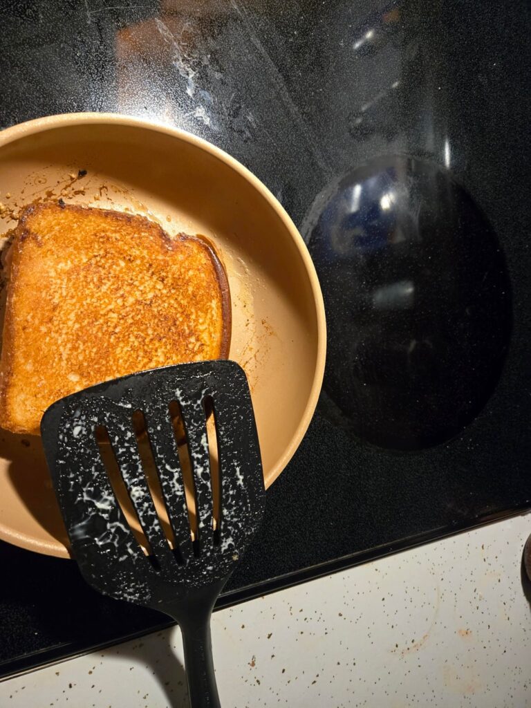 Ham and 2 kinds of American cheese melt.