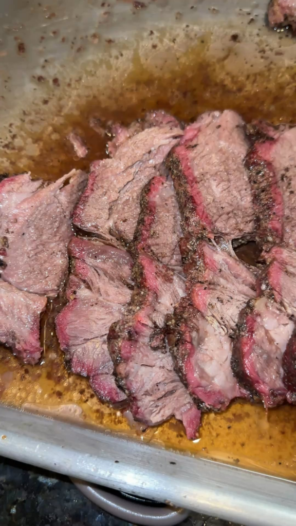 Sous vide smoked chuck Sous vide smoked chuck