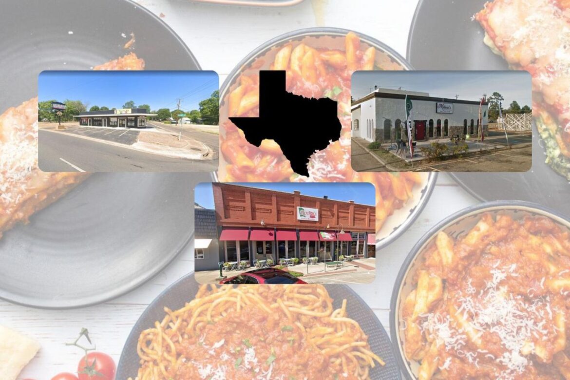 The Best Italian Food Options In and Around Longview, Texas