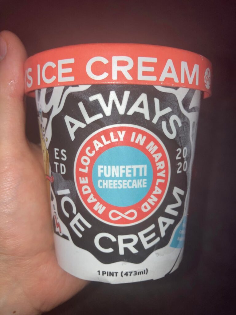 Always Ice Cream Funfetti Cheesecake: Another Disaster