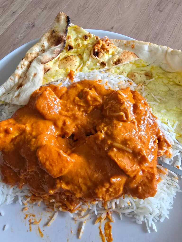 When your wife surprises you with takeout after a hard day dealing with a water main leak.