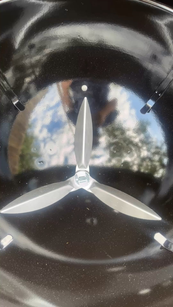 Just bought a Weber master touch is it normal for this to be alittle loose