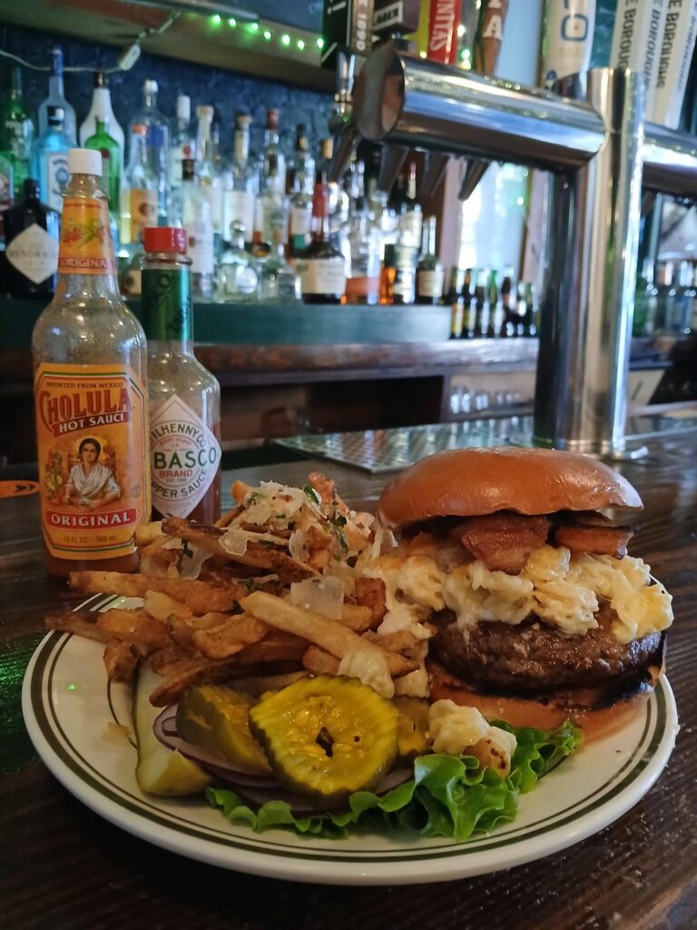 Mac & Cheese burger from Dumont!! Mac & Cheese burger from Dumont!!