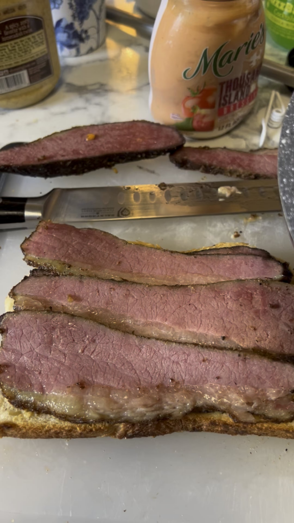 Hot Pastrami a la Katz