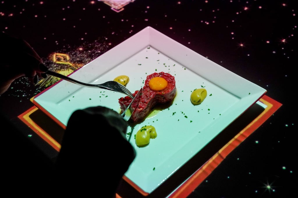 Beef tartare, one of the dishes available at The Magic Table at the Grand Hyatt Hong Kong. Photo: Handout Beef tartare, one of the dishes available at The Magic Table at the Grand Hyatt Hong Kong. Photo: Handout