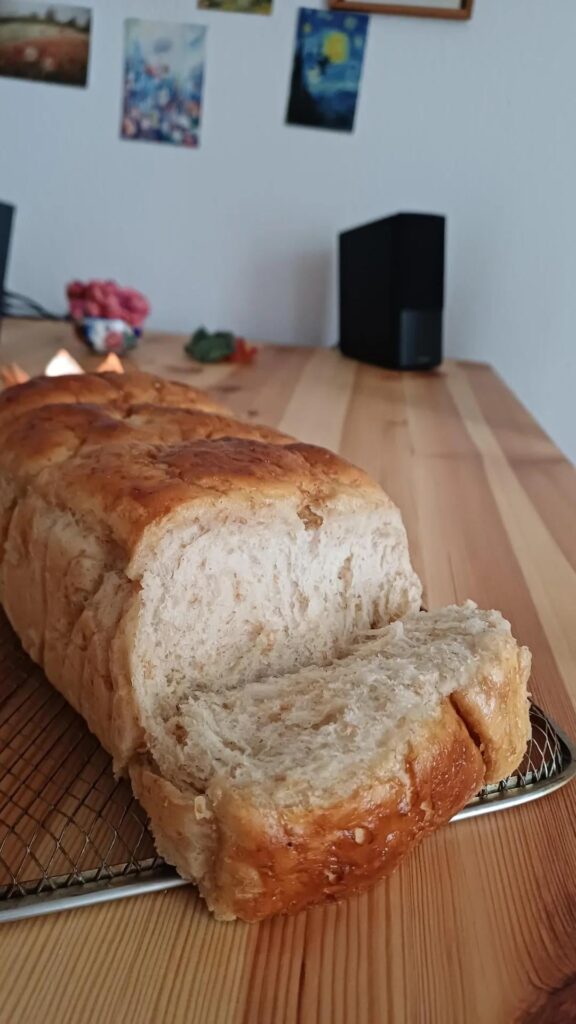 First time success ! (Vegan) Hokkaido Milk Bread. First time success ! (Vegan) Hokkaido Milk Bread.
