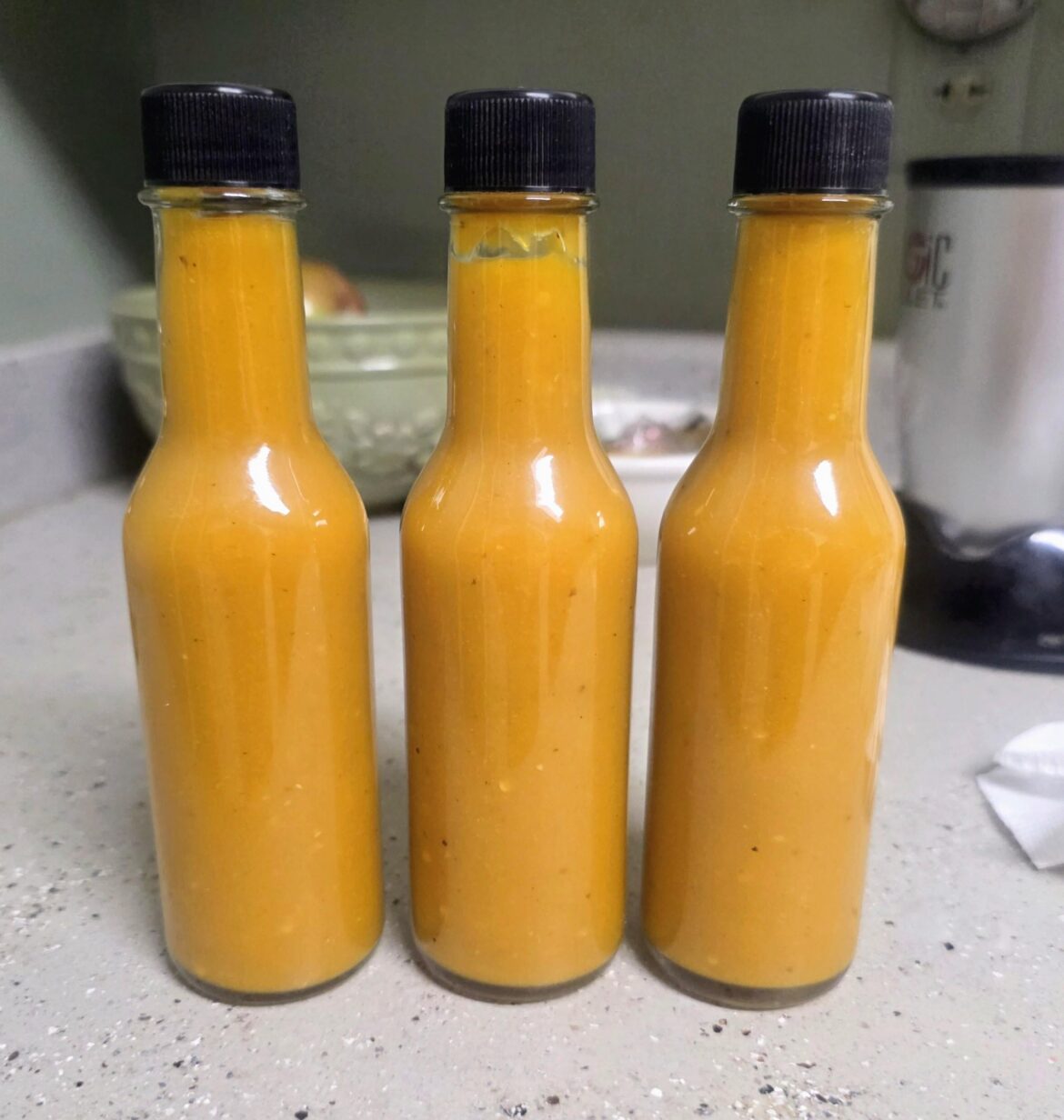 My Second Attempt At Sauce. Scotch Bonnet Mango!