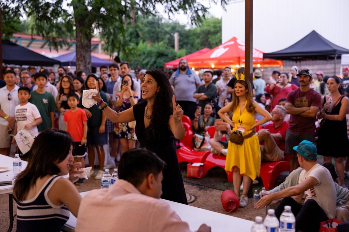 Asian night market with 40 local food vendors - 10/18