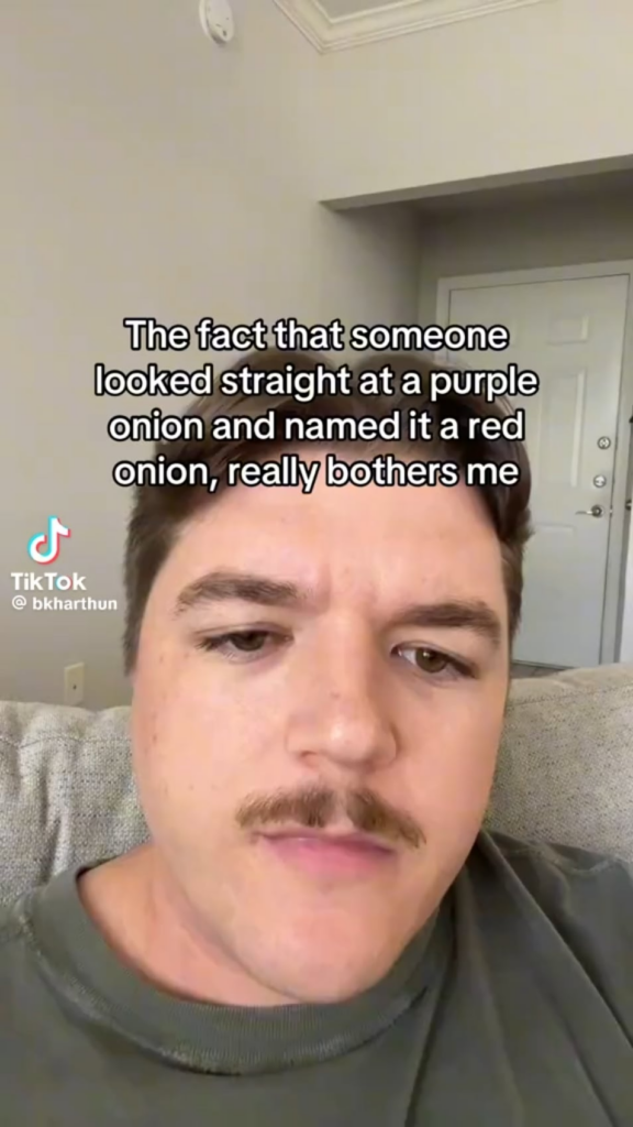 Why are purple onions called red onions??