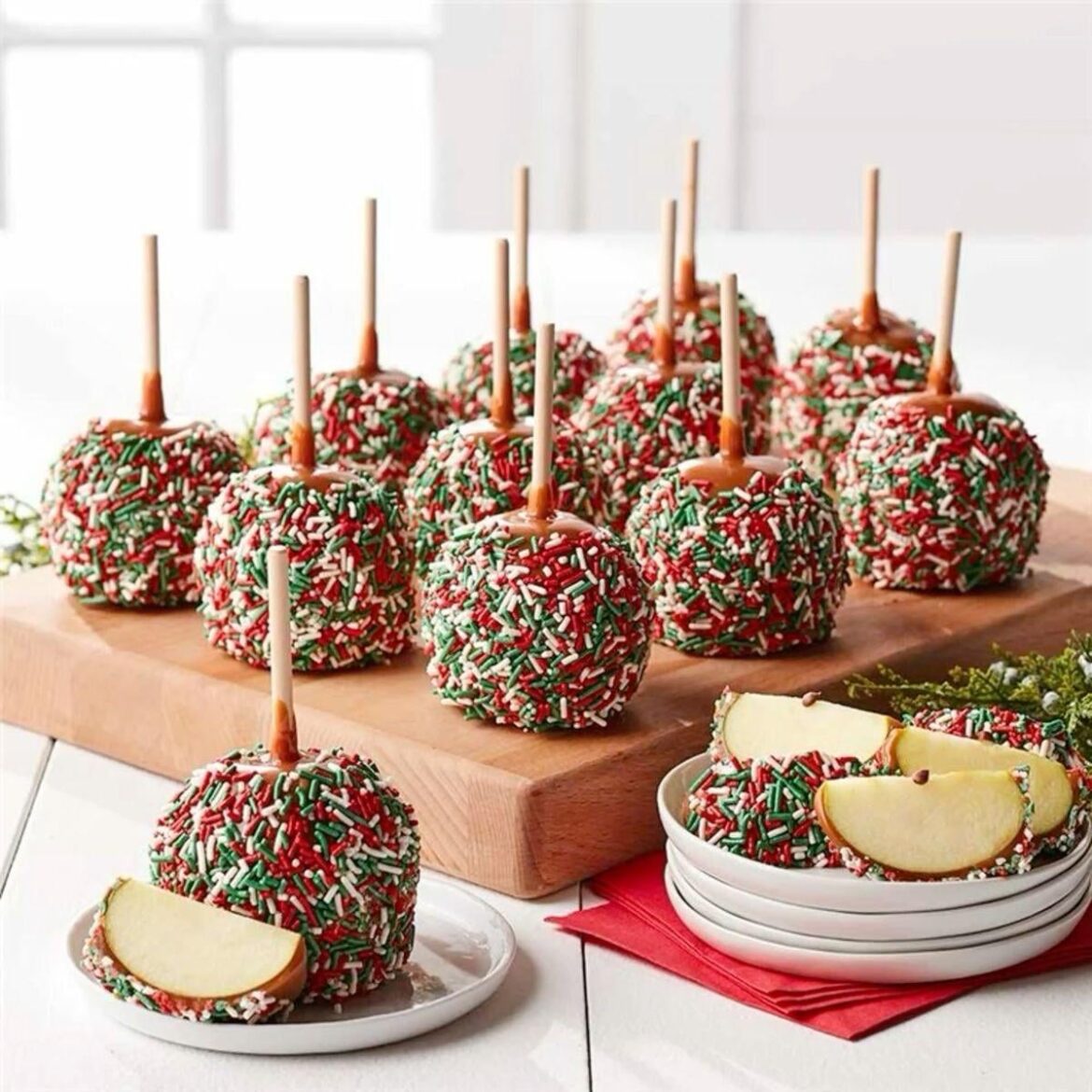 Christmas Candy Apples