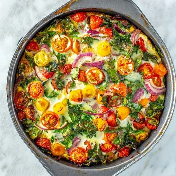5-Ingredient Egg White Frittata | Rebecca Firsker