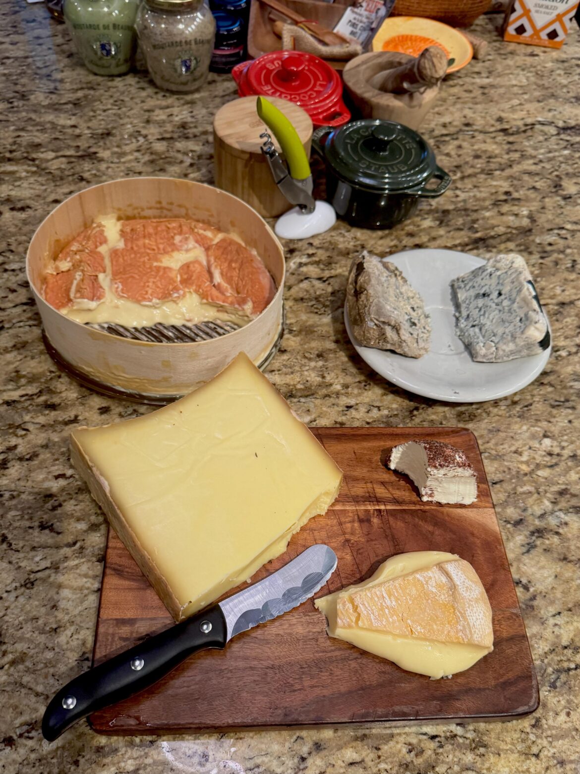 My current cheese selection at home