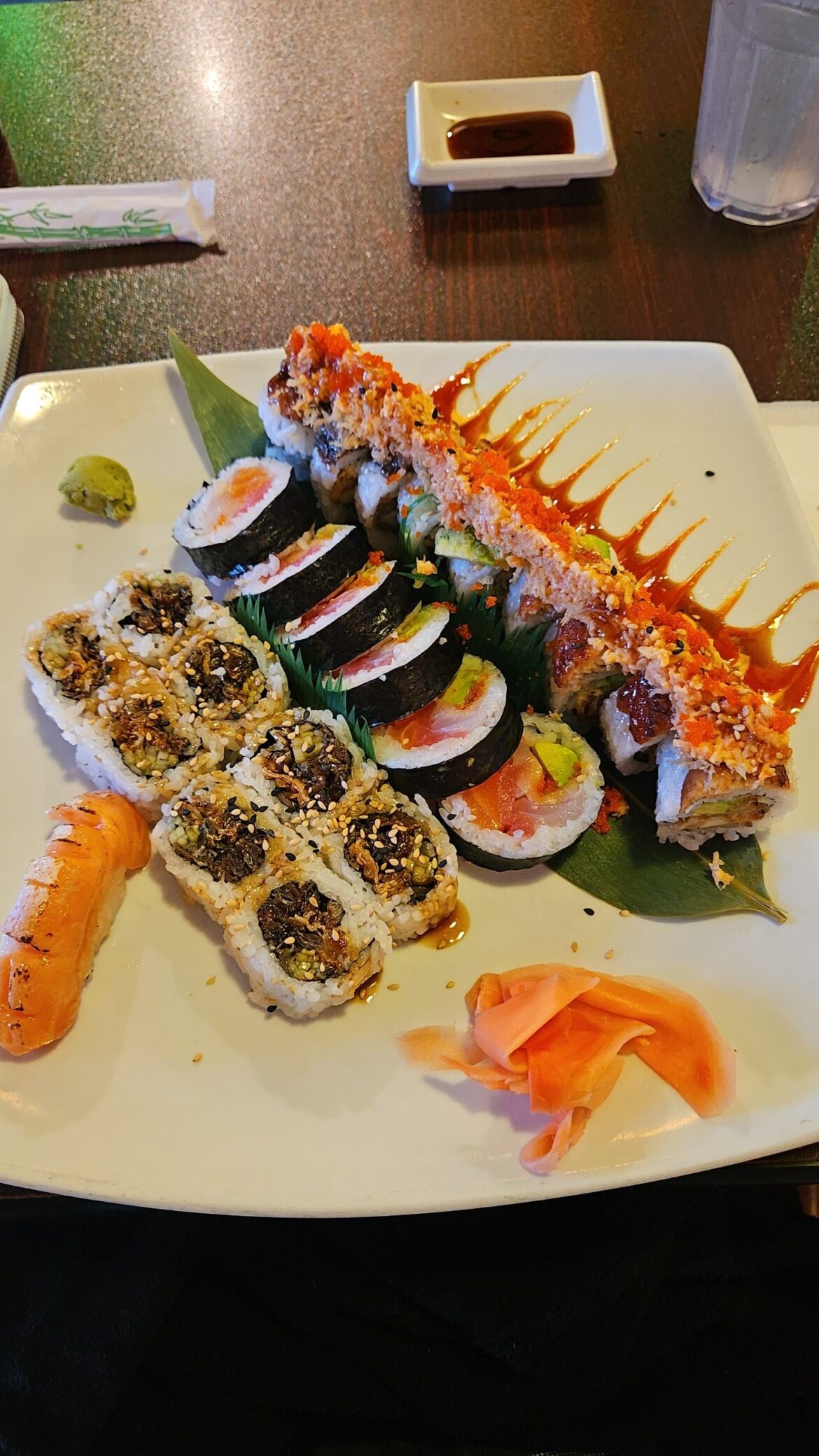 Sushi is always my go-to meal after I get back from vacation