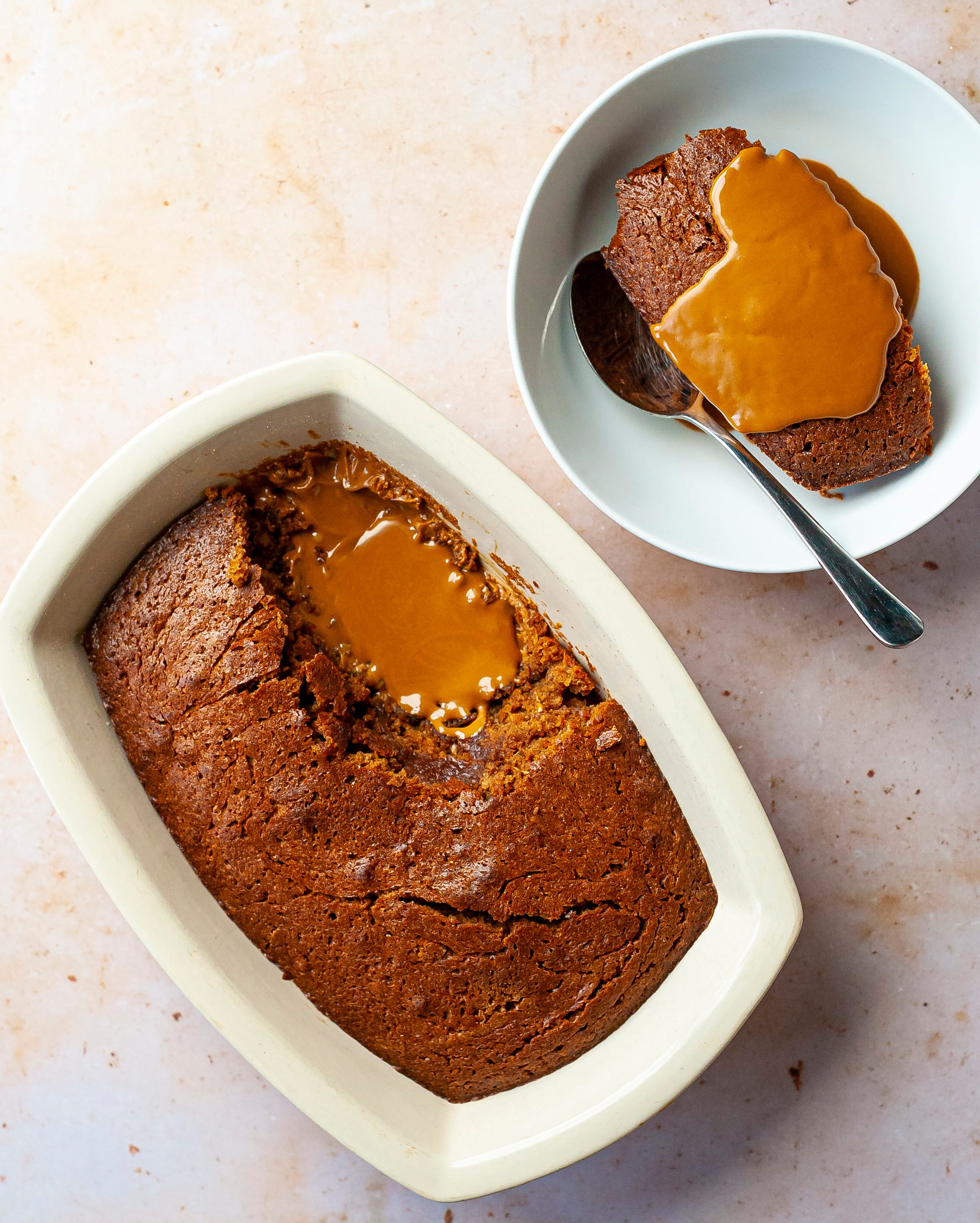 Self-saucing Biscoff Pudding best easy baking recipes self saucing biscoff pudding