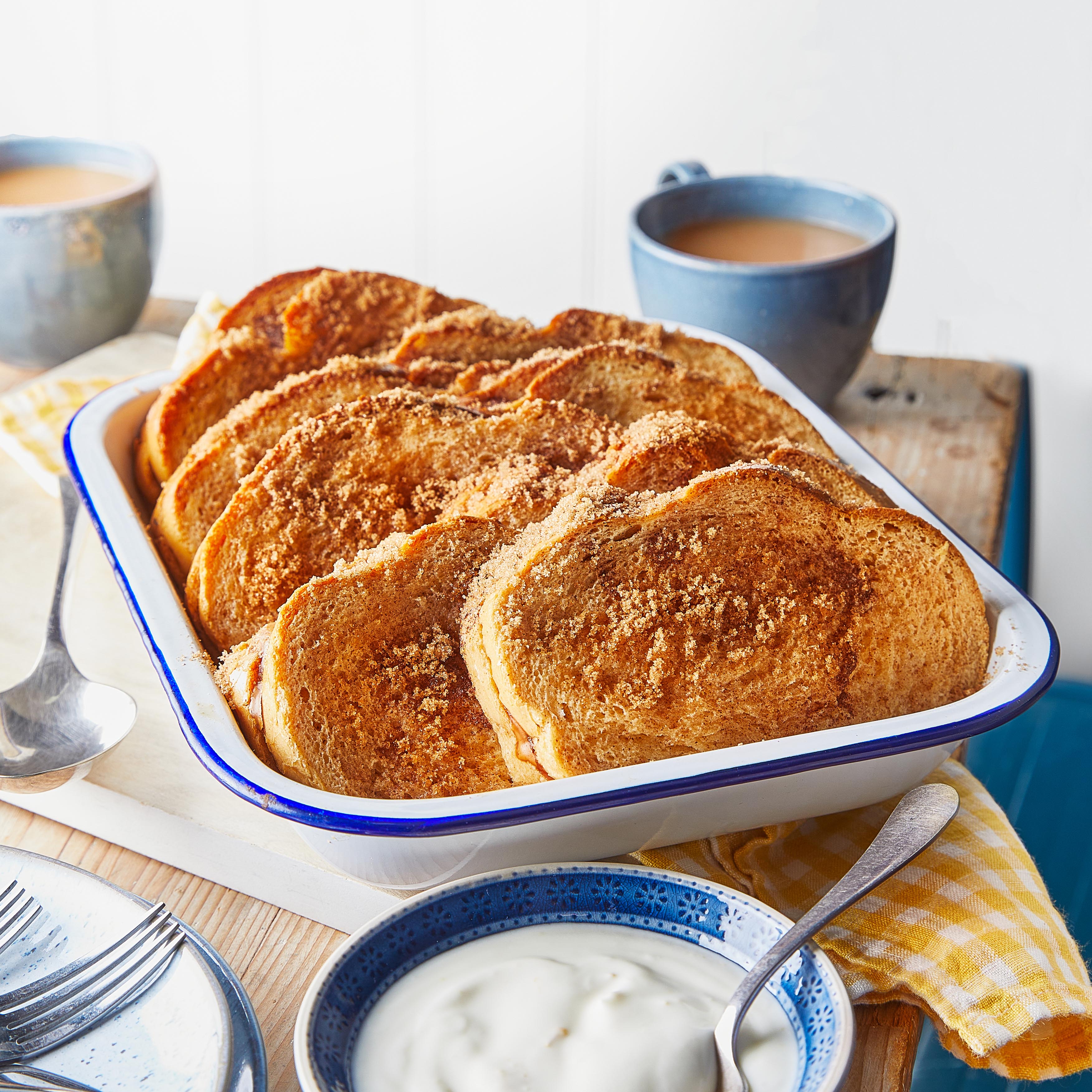 best mothers day breakfast recipes biscoff french toast bake