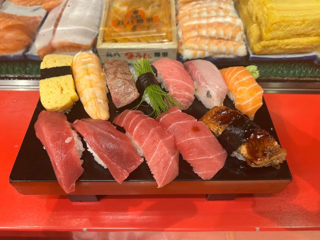 Some more Sushi, a little bar in Osaka