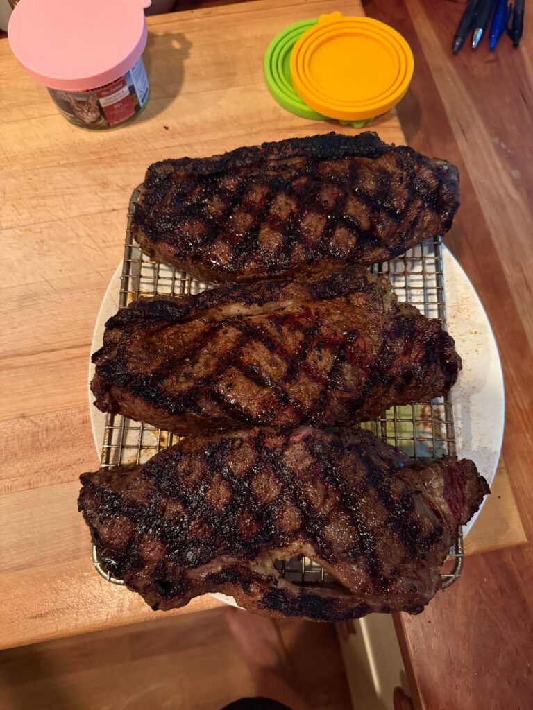 Had to throw it down visiting the parents