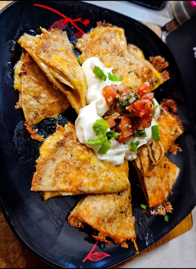 Cheese Quesadilla & Pizza Rolls