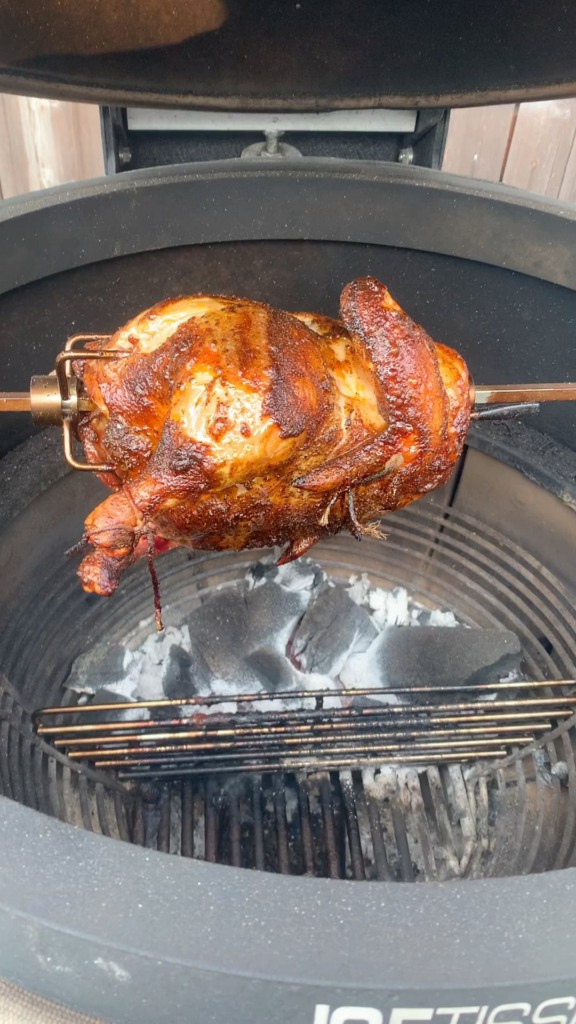 Rotisserie chicken is always good!