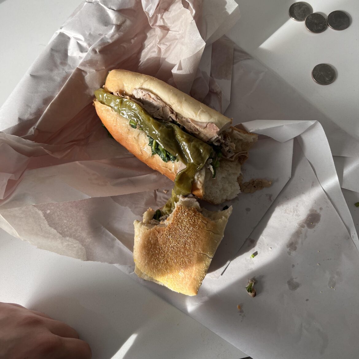 Roast Pork Hoagie - Tommy DiNic’s , Philadelphia PA