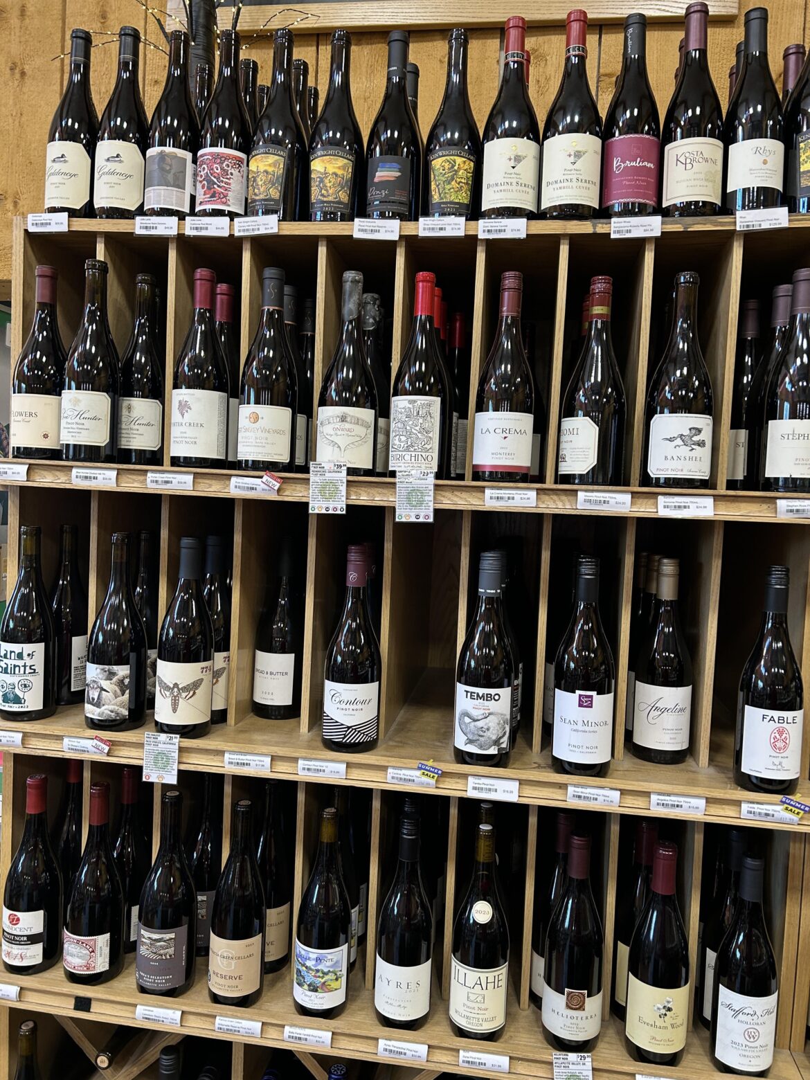 Which Pinot Noir are you choosing?