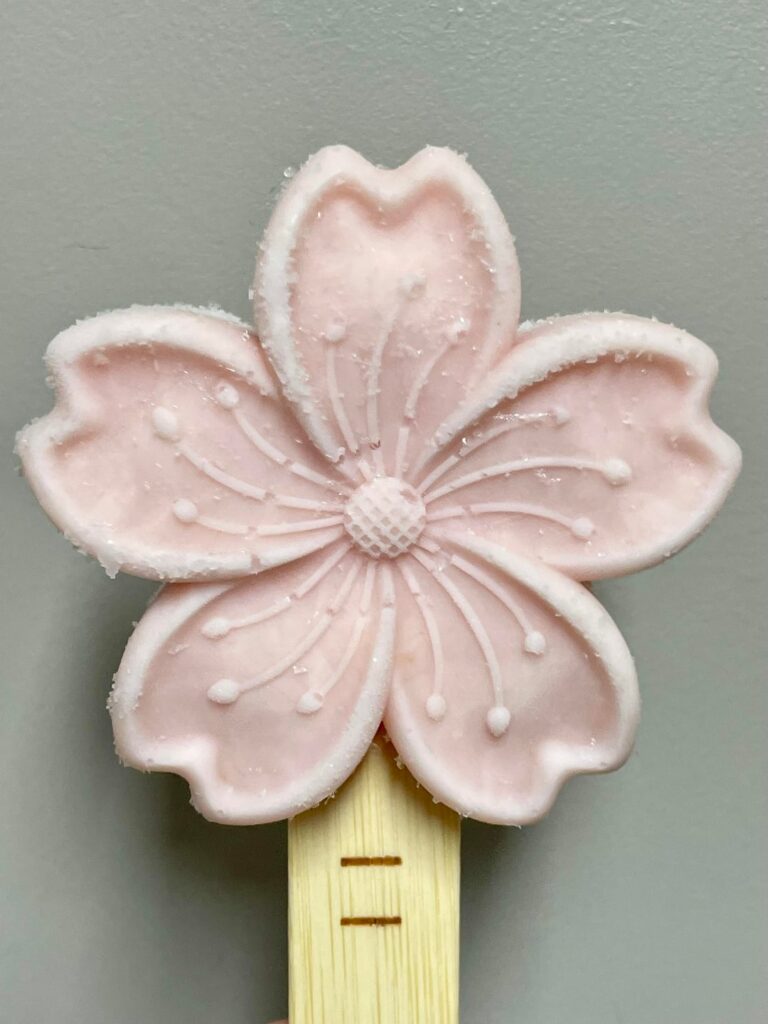 Peach ice cream from 99 ranch market