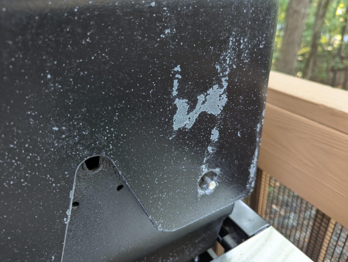 Lid Coating Flaking