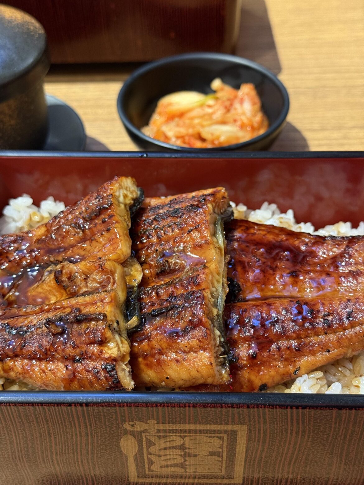 [I ate] Japanese eel on rice
