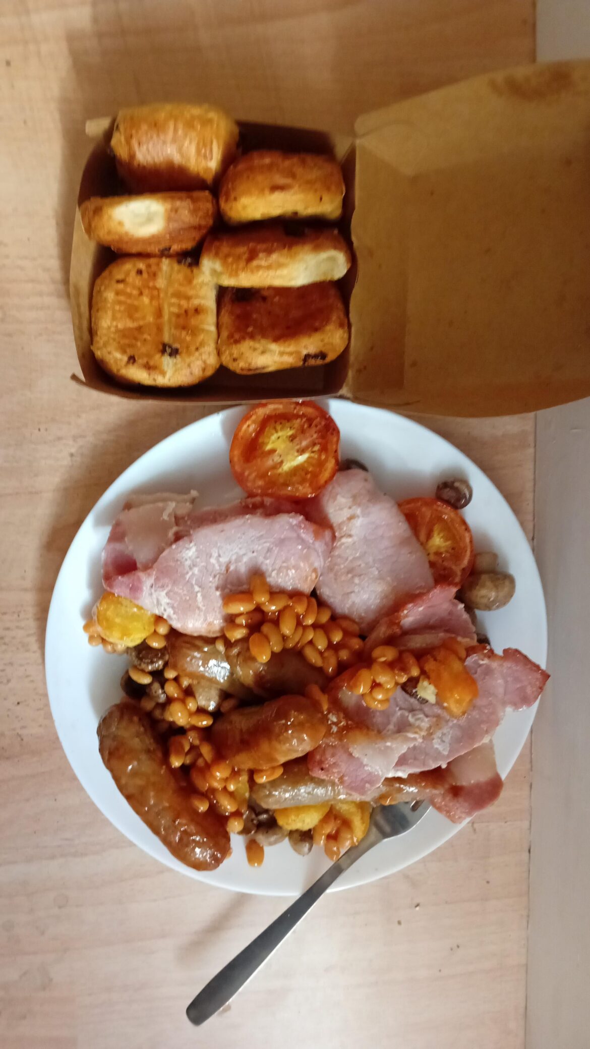 How to safely save and reheat a fry up?