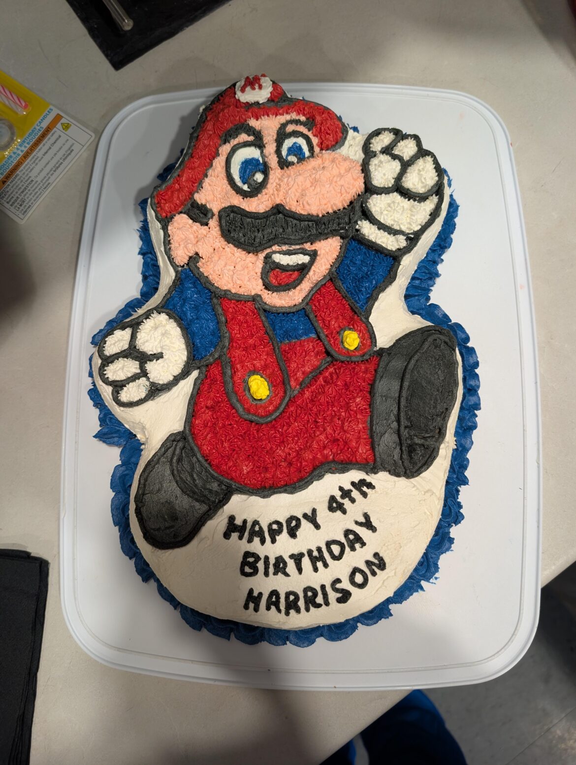 My son's birthday cake