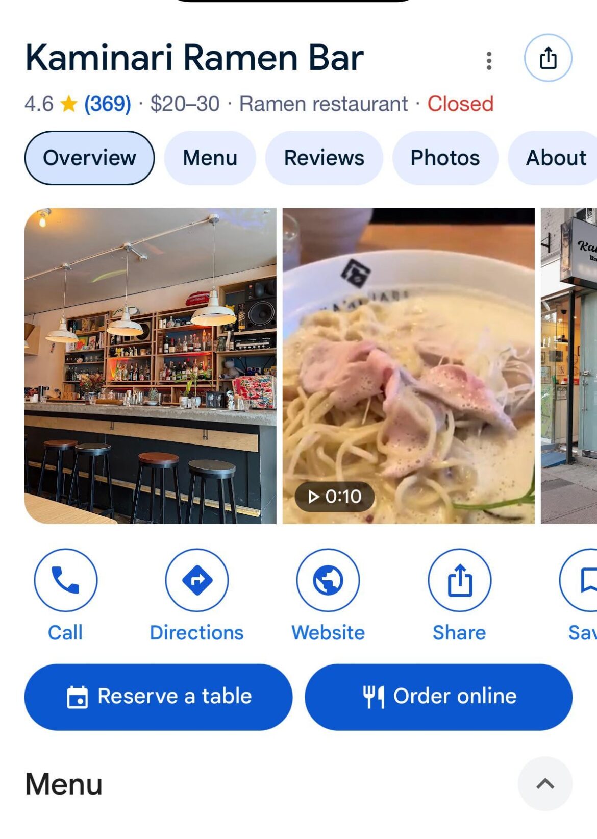 Kaminari Raman Bar or Remix x Ramen for late night date?