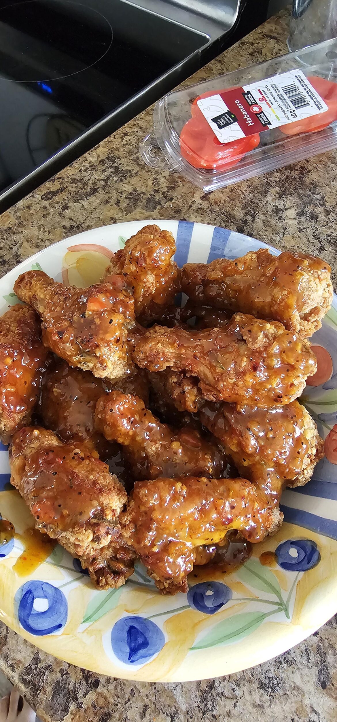 Tried my own wing sauce