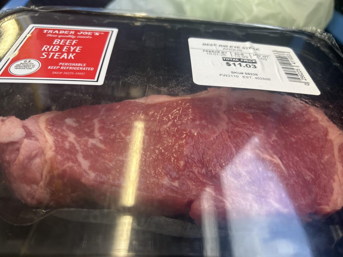 How to cook this rib eye steak?