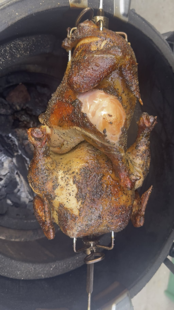 Another cook on the rotisserie