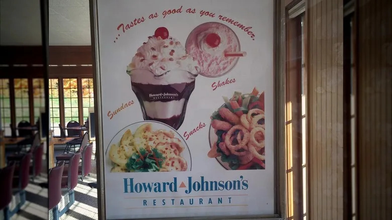 howard johnson restaurant poster