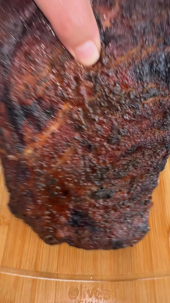 Spareribs with rice, coconut pigeon peas, green salad and fried sweet plantains.