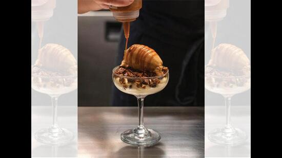 Bombay Sweet Shop serves many fusion desserts, including their famous Coffee Rasgulla Tiramisu.